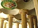 El Parque Güell (2): Sala de las Cien Columnas
