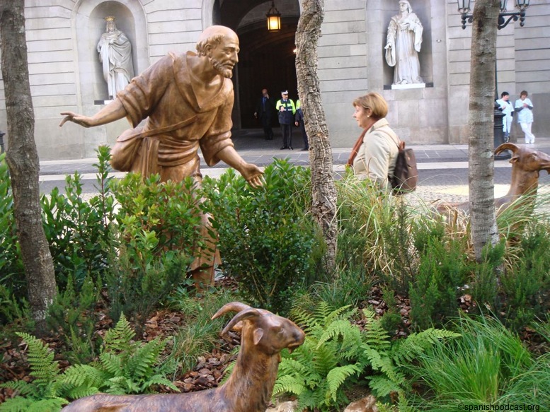 pastor pessebre pça st jaume