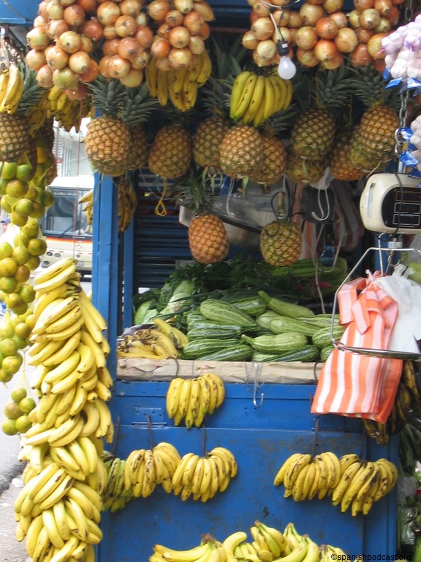 puesto de frutas en san josé