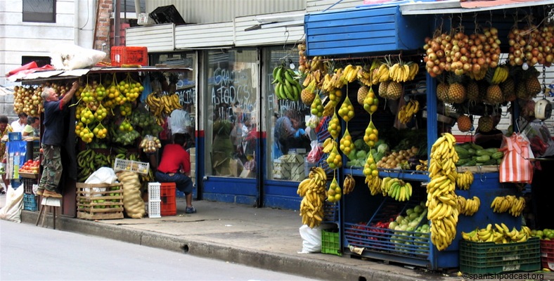 san josé, puestos de fruta